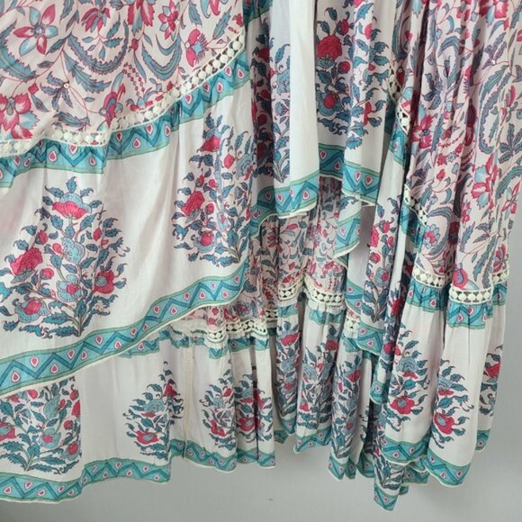 NWT Miss June Paris Ruffle Skirt Crop Top 2 Piece Set - Picture 7 of 12